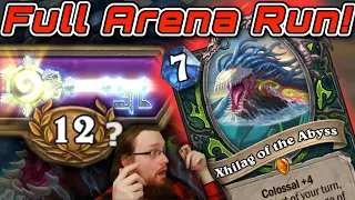 Unleash the Abyss! 💥 Colossal Demon Hunter Dominates! Hearthstone Arena Draft! EZ 12? Whizbang!