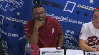 NCAA Tuscaloosa Regional GM1: Coach Murphy, Jocelyn Briski & Bailey Dowling