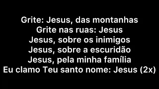 Eu falo Jesus - Resgate Music (Play Back com Back vocal e letra)