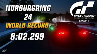 GT Sport World Record // Online Time Trial A (09.09.21-23.09.21) // Nurburgring 24h