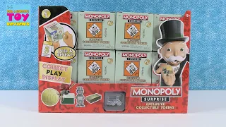 Monopoly Surprise Exclusive Collectible Tokens Blind Box Opening Review | PSToyReviews