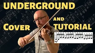 UNDERGROUND (Lindsey Stirling) Cover & Tutorial - Benchfiddler