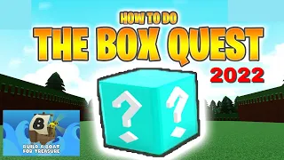 How to do The Box quest in Build A Boat For Treasure(2024)