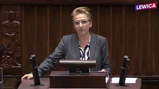 [NA ŻYWO] Sejm debatuje nad uchyleniem immunitetu Joannie-Scheuring-Wielgus. Posłanka upomniała s…