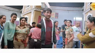 Maddam Sir Latest yukti kapoor Gulki Joshi Pushpa ke Fan Shoot pe Aaya khub Masti ki Tinku mehta Anu