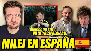 DESMONTANDO LOS DELIRIOS DE MILEI EN ESPAÑA ❌​ "El único que me abrazó fue ABASCAL..."