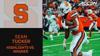 Syracuse RB Sean Tucker Runs For 200+ Yards & 3 TDs in 1 Half