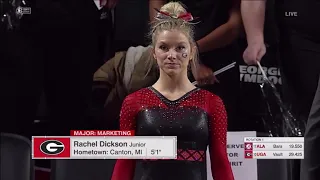 Rachel Dickson (Georgia) 2019 Vault vs Alabama 9.8