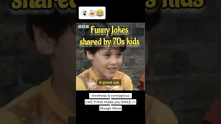 Hilarious Jokes from 70's Kids - Unleashing Pure Innocent Humor! (1 of 10) | Comedy Fiesta Shorts