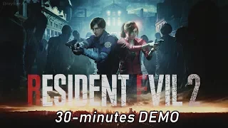 RESIDENT EVIL 2 ReMake DEMO (2019) (Playstation 4, 30-minutes demo)