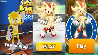 Subway Surfers Sonic Boom vs Sonic Dash vs Sonic Forces - Super Shadow All Characters Unlocked