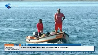 A vida de pescador em Tarrafal de São Nicolau