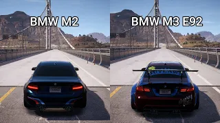 NFS Payback - BMW M2 vs BMW M3 E92 - Drag Race - Which Car is Faster !!!