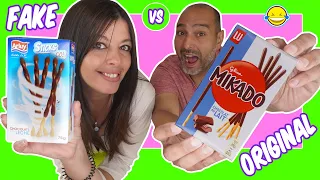 🍟Original Food vs Fake Food #2 🍩 COMIDA ORIGINAL vs COMIDA FAKE #2  Jordi y Bego Momentos Divertidos