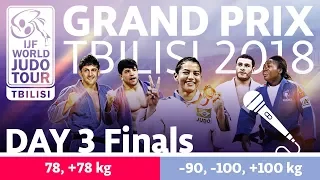 Judo Grand-Prix Tbilisi 2018: Day 3 - Final Block