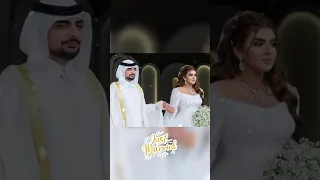 Royal wedding | Dubai princess, Sheikha Mahra bint Mohammed bin Rashid Al maktoum #shorts #princess