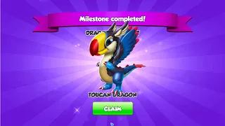 Finished Toucan dragon delight event-Dragon Mania Legends | got 3rd Toucan dragon | DML