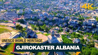 GJIROKASTER, ALBANIA (UNESCO World Heritage)【4K】⁴ᴷ⁶⁰ Gjirokastra, Qyteti i Gurtë 😍 Vlog Shqip 🇦🇱