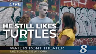 'I like turtles' kid, all grown up, returns for Ninja Turtles promo video