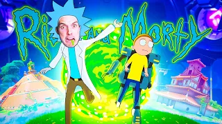 RICK & MORTY TAKE OVER FORTNITE!