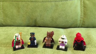ОБЗОР НА 5 ЛЕГО МИНИФИГУРОК ЛЕГО ФИЛЬМ БЕТМЕН!Lego Batmen Movie minifigures