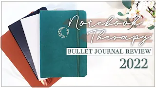 Notebook Therapy Bullet Journal Review // 2022 Updated Version