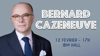 "À l'épreuve de la violence" - Conférence avec Bernard Cazeneuve