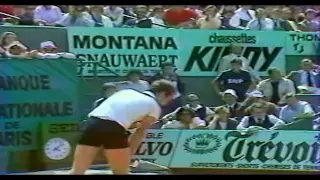 McEnroe vs Connors  SF Roland Garros 1984