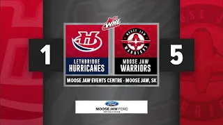 Moose Jaw Ford Highlights: Warriors (5) vs Lethbridge (1) - Apr 1