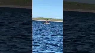 Trolling for huge trout @contra loma