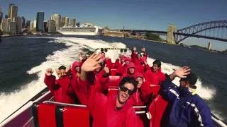 OZJet Boating - Red Shark Sydney Harbour.