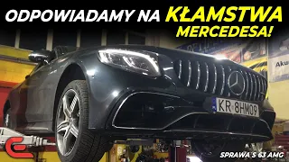 ILE STRACIŁEM na WADLIWYM S 63 AMG. Mercedes-Benz KUPIŁ REDAKCJĘ?