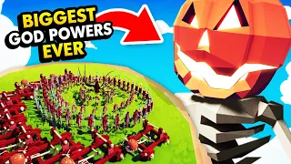 NEW GOD POWERS vs IMPOSSIBLE REAPER BATTLES (TABS / Totally Accurate Battle Simulator Gameplay)