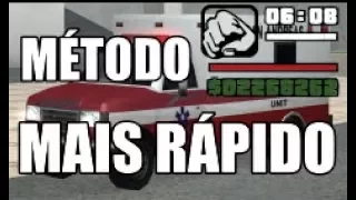 Jeito mais rápido de fazer missão de paramédico no GTA San Andreas