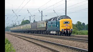 ECML Offord - 55022 on 1Z81 "York Flyer" 02/06/2012