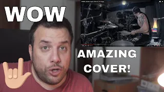 KRIMH - Morbid Angel - Dawn Of The Angry - METAL DRUMMER REACTION!