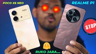 Realme P1 5G vs POCO X6 NEO - Best 5G Phones Under 15000