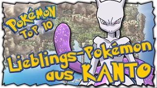 TOP 10 Pokémon aus KANTO