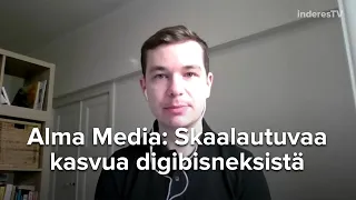 Alma Media: Skaalautuvaa kasvua digibisneksistä