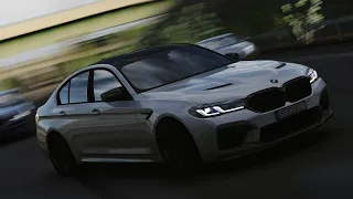 Шашки по Японии на M5 F90 / Assetto Corsa #bmwm5f90 #assettocorsa #shutokorevivalproject