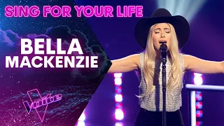 Bella Mackenzie Sings For Her Life With Journey Song | The Battles | The Voice Australia