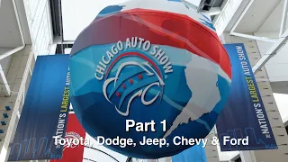 2022 Tour of Chicago Auto Show Part 1