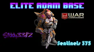 War Commander - Elite Adam Base - Sentinels (375)