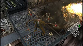 Marvel Ultimate Alliance - Boosted Dr Octopus can climb walls