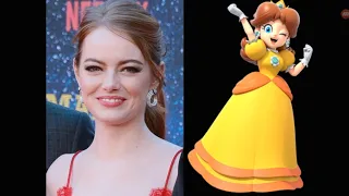 Emma Stone as Princess Daisy.