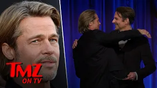 Brad Pitt Thanks Bradley Cooper for Helping Him Get Sober | TMZ TV