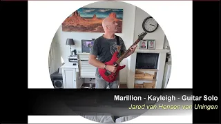 Marillion - Kayleigh - Guitar Solo