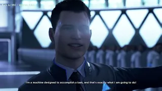 Detroit: Become Human - CyberLife Tower Restored Connor Dialog