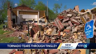 Historic community center lost in Tingley, Iowa, tornado