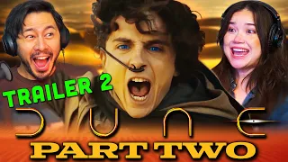 DUNE: PART TWO Trailer 2 REACTION | Florence Pugh, Timothée Chalamet, Denis Villeneuve